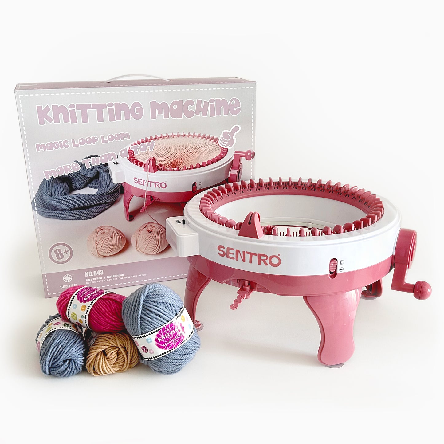 Mașină de tricotat Sentro cu 48 de ace